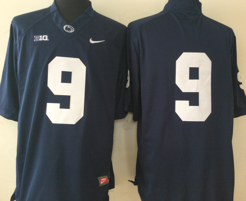 NCAA Men Penn State Nittany Lions Blue 9->ncaa teams->NCAA Jersey